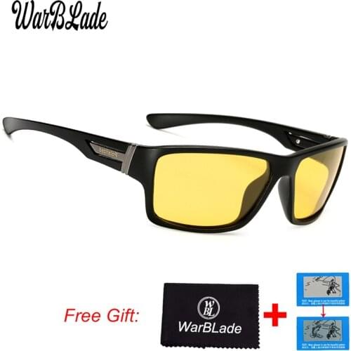 WarBLade 2019 Men Sports Sunglasses Polarized Lens Reduce Glare Male Goggles UV400 Oculos Masculino 1821 Sun Glasses