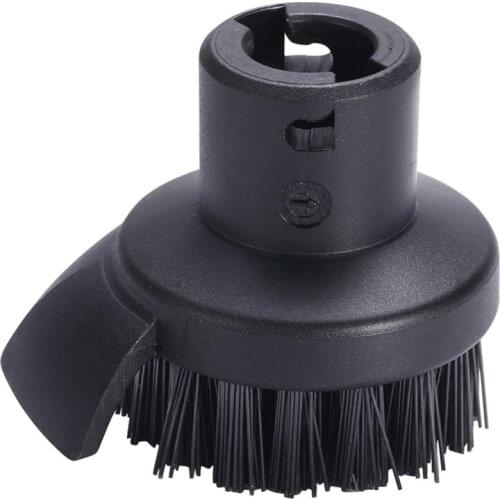 Steam Cleaner Brush Round Brush with Scraper Attachment for KARCHER SC1/SC2/SC3/SC4/SC5 Steam Cleaner