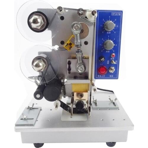 HP-241B Electric Ribbon Date Printing Machine Date Coder Semi Automatic Plastic Bag Printing And Coding Machine