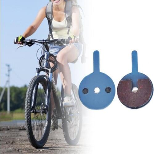 2Pcs Semi-Metallic Wear-resistant Copper Fiber MTB Bike Replacement Disc Brake Pads