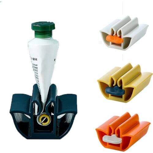 Multicolor Toothpaste Squeezer Dispenser Clip-on Household Toothpaste Device Lazy Toothpaste Tube Squeezer Bathroom Supplies