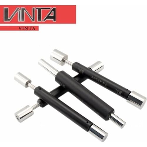 Stop Gauge Hard Alloy Tungsten Plug Gauge Gauge Pin Gauge 0.001 High Precision Measuring Tool Double Head Tungsten Steel Through