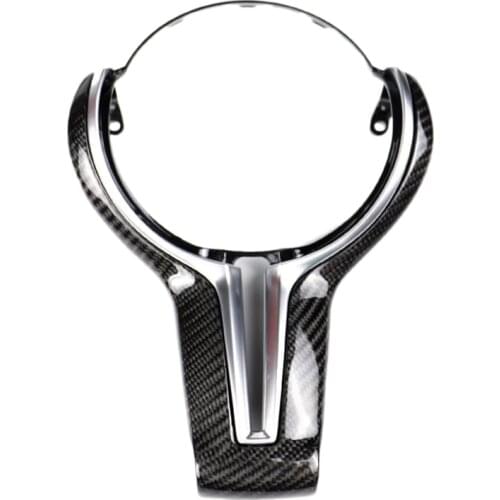 Real Carbon Fiber Steering Wheel Thong Replacement Exterior Parts Car Modification Decoration Accessories for M Series