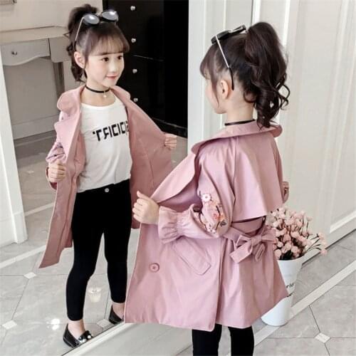 Children Clothes 2020 Fashion Spring Autumn Baby Girls Windbreaker Jackets For Baby Clothes Kids Outerwear Coats For Girl Jacket