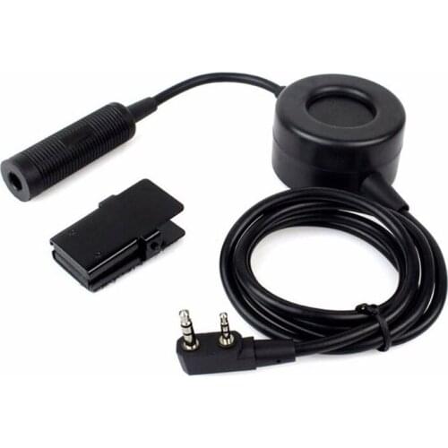 Z-Tactical PTT TCI Walkie Talkie Headset Waterproof Big Round PTT for Motorola Kenwood TYT F8 BAOFENG UV-5R UV5R Walkie Talkie