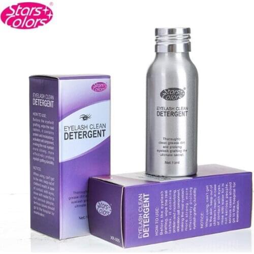 Stars Colors false eyelash cleanser fluid No stimulation reinforcement Grafting Fake Eyelash Cleanser disinfection eyelash tool
