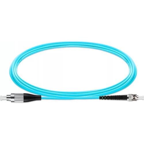 5PCS/lotL FCUPC-STUPC OM3 Fiber Optic Patch Cord 10G 50/125 Fiber Cable Multimode Simplex Optical Jumper