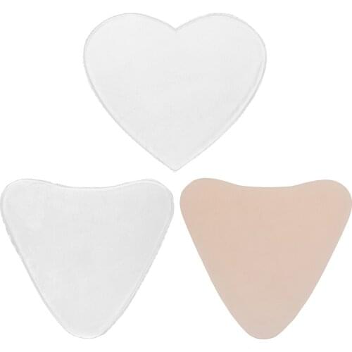 5pcs Neck Anti Wrinkles Pads 3 Styles Anti-Wrinkle Chest Silicone Reusable Pads Triangular Transparent for Face Skin Supplies