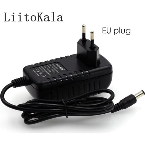 Liitokala Power Monitor Adapter DC 12V 2A 5.5 * 2.1mm European EU plug. US plug. Charger plugs