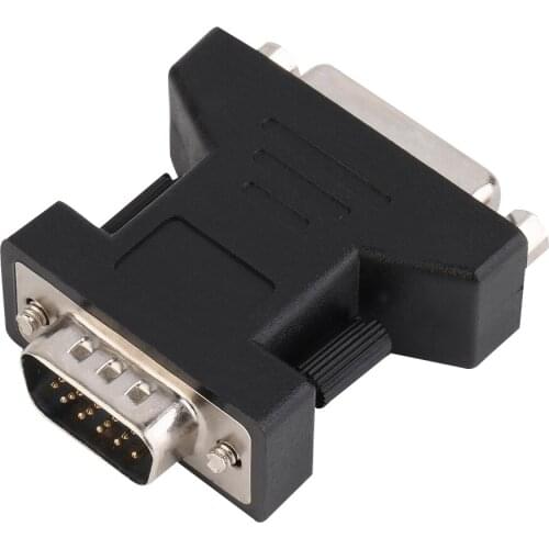 Newest DVI(24+5) Dual Link Female to VGA 15 Male Monitor Adapter Converter For HDTV