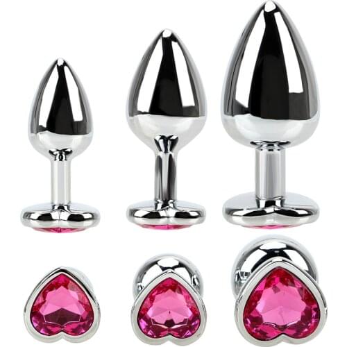 Stainless Steel Anal Plug Bullet Vibrators Prostate Massager Sex Products For Women Men Butt Plug Vibrators Female Masturbation