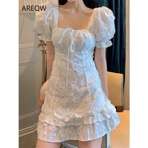 AREQW Summer Wrap Dresses