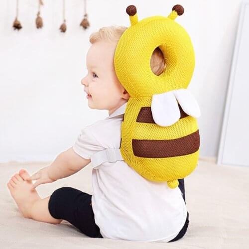 Baby Head Protection Pillow Cartoon Infant -fall Pillow Soft PP Cotton Toddler Children Protective Cushion baby Safe Care