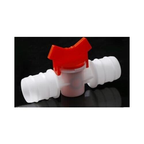 Aperture symmetry Hose pagoda ball valve Plastic quick plug valve Hose connection Hose resize switch