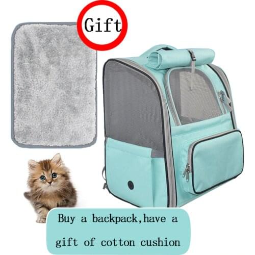 Breathable Pet Cat Pet Bag Comfortable And Portable Outdoor Cat Bag Wear-resistant And Durable Foldable Shoulder Pet Backpack