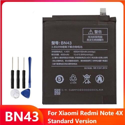 Аккумуляторы для телефонов Xiaomi Redmi Note 4X Joanforever China At AliExpress