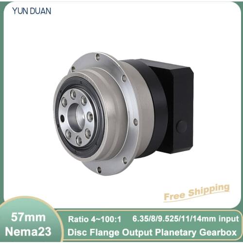 100:1 Ratio Flange Output 5 Arcmin Planetary Gearbox Reducer Helical Gear 5arcmin Rotating for 60MM 200W 400W 600W Servo Motor