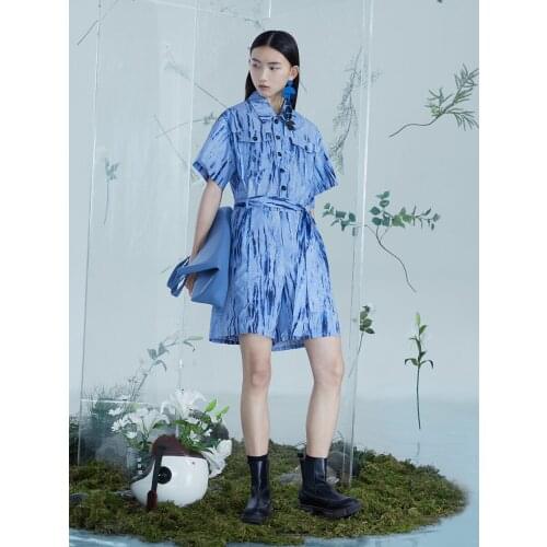 IRINACH381 Spring Summer 2021 Original Design New Arrivals Loose Print Playsuits Women