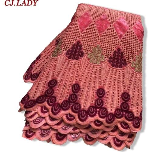 Lace Fabric Swiss voile Lace Fabric 100% Cotton With Stones Swiss Voile In Sitzerland For Dubai Lace 5 yards Fabrics Dress A04