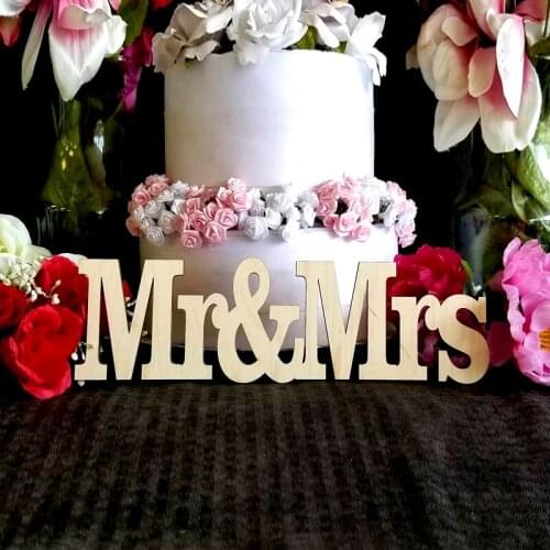 Mr & Mrs wood sign,Wedding table decoration Centerpiece, Wedding DIY, MR and Mrs DIY, Mr and Mrs Decor