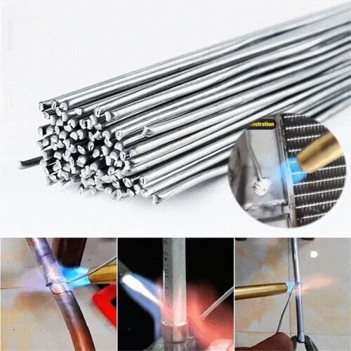 Low Temperature Easy Melt Aluminum Welding Rods Weld Bars Cored Wire 2mm Rod Solder for Soldering Aluminum No Need Solder Powder