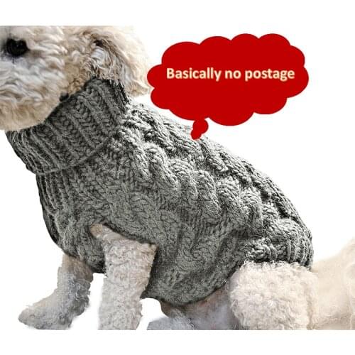 New fall/winter pet clothing for corgi puppies and kittens is popular for casual, warm and overweighted sweater dog clothing