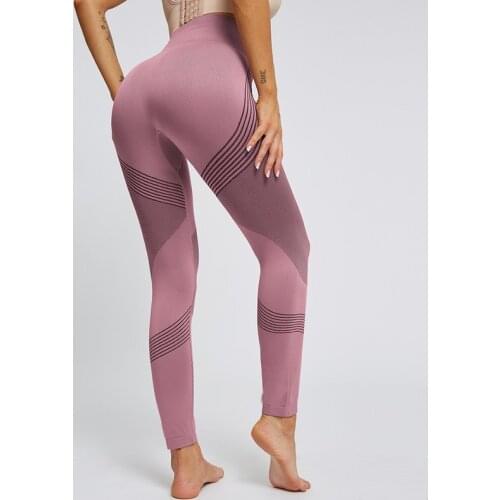 High Waist Yoga Pants Seamless Womans Gym Leggings Push Up Jogging Black Tights For Femme