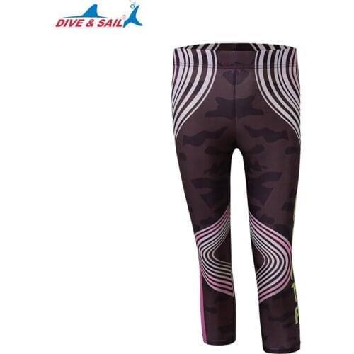 Womens Water Swim Leggings UV Rash Guard Capri Pants Waterwear Ladies Swim Leggings Womens Swim Tights