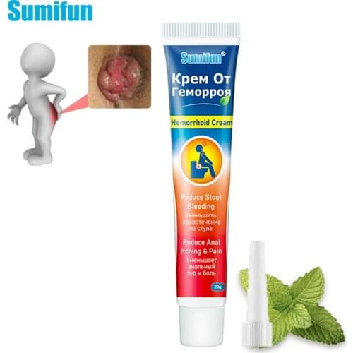1pcs Hemorrhoids Treatment Cream Powerful Hemorrhoids Internal External Anal Fissure Shedding Pain Relief Cream Medical Plaster