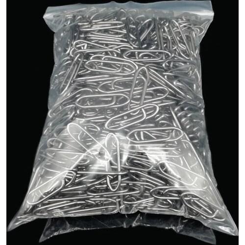 1000pcs 18/24/28MM Stainless Steel Snap Pin Bearing Rolling Swivels Connector Gear For Fishhook Lure Tackle Accessories Pesca