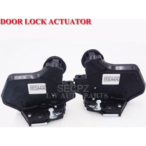 2PCS REAR LEFT & RIGHT DOOR LOCK ACTUATOR CENTRAL MECHANISM FOR TOYOTA CAMRY COROLLA MATRIX SEINNA 69050-AA040 & 69060-AA040