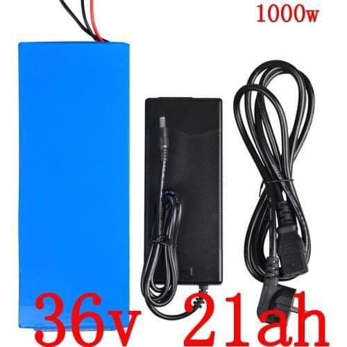 36V 20AH Electric Bike Battery 36V 10AH 13AH 15AH 18AH 21AH Lithium Battery Pack use samsung cell36V 500W 1000W scooter battery