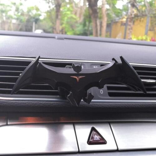 Car Air Vent Phone Mount Bat Shape Hands Free Gravity Auto Phone Holder Cradle NK-Shopping