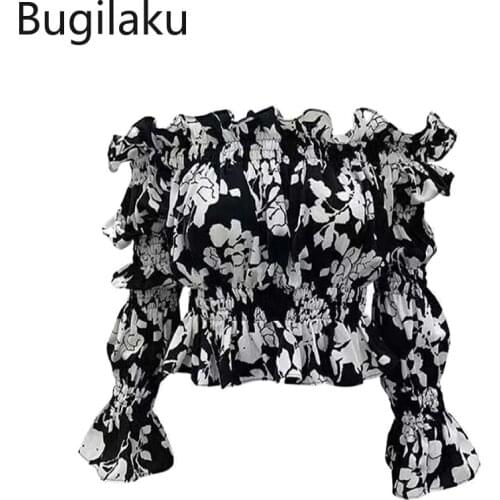 Блузки с открытыми плечами Bugilaku China At AliExpress