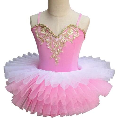 Childrens ballet dance skirt costume professional ballet tutu tutu tutu adult sequin suspender performance gauze skirt