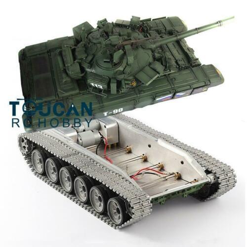 Heng Long 1/16 3938 T90 RC Tank IR Airsoft Metal Chassis 360 Turret Barrel Recoil TH16817-SMT4