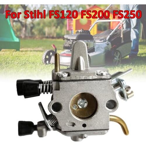 Carburetor Carb for Stihl FS120 FS200 FS250 Trimmer Weedeater Brush Cutter Trimmer cutter carburetor kit Househeld Cleaning