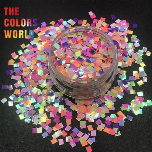 TCT-301 Square Nail Glitter Nail Art Decoration Body Glitter Makeup Festival Home Decoration DIY Accessory Party Supplies