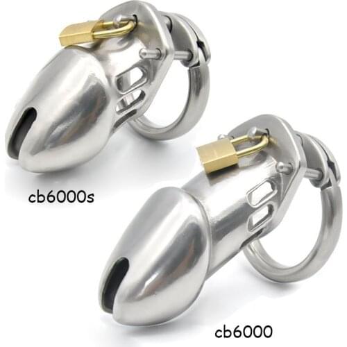 Leather Pants+ Stainless Steel CB6000 Male Chastity Device,Anti-Masturbation And Derailment Penis Cock Cage Chastity Cage