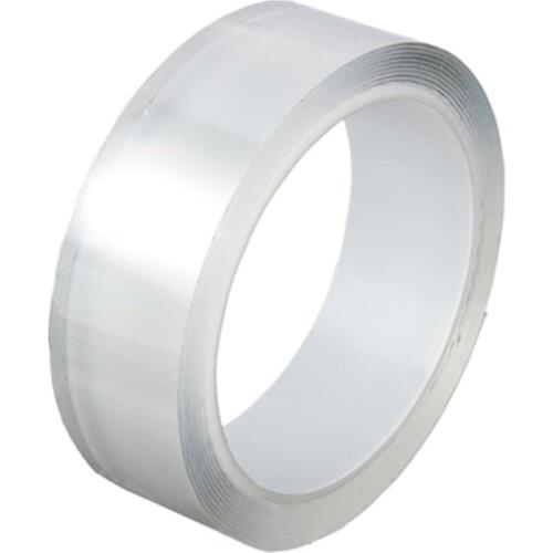 1/2/3/5m Reusable Double-Sided Adhesive Nano Traceless Tape Removable Sticker Adhesive Loop Disks Tie Glue Gadget