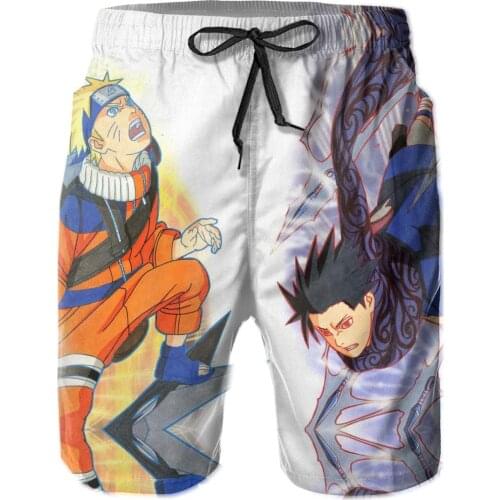 Causal Breathable Quick Dry Casual Japanese Anime,Anime Casual Hokage31 Hawaii Pants