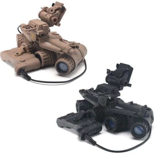 FMA Tactical Airsoft Helmet GPNVG 18 Night Vision Goggle NVG Model +Plastic L4G24 NVG Mount BK/DE