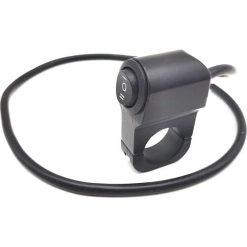 Universal 22mm Motorcycle Handlebar Grip Headlight Fog Light On Off Switch