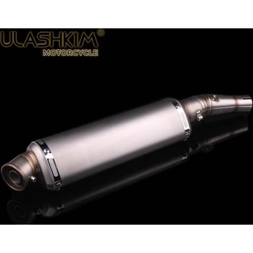 FOR Kawasaki Z250 Z300 Ninja 300 2013-2017 Ninja 250R 08-12 Exhaust System Slip On Muffler Pipe Link middle Pipe Escape Slip-On