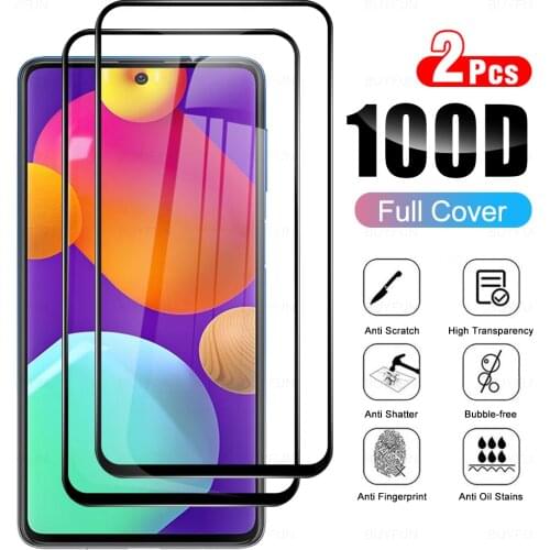 2Pcs Tempered Glass For Samsung Galaxy M62 A82 M A m 82 62 On Samsun SM-M625F 6.7" 62m 82a HD Protective Screen Full Cover Film