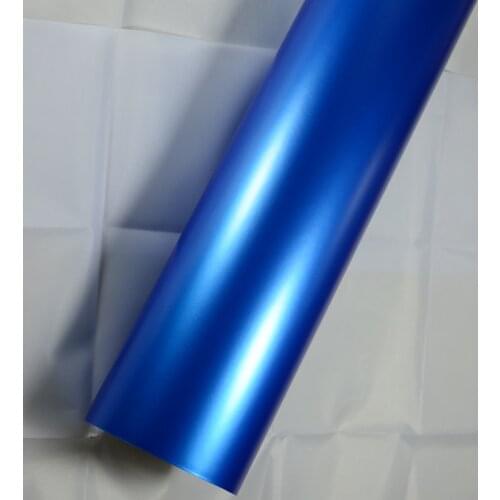 1.52x30M) New style vinyl matte car vinyl decal car vinyl wrap Pearl blue smooth