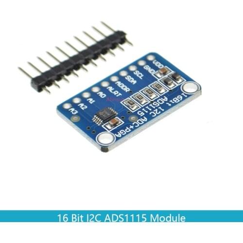 16 Bit I2C ADS1115 Module ADC 4 channel with Pro Gain Amplifier RPi