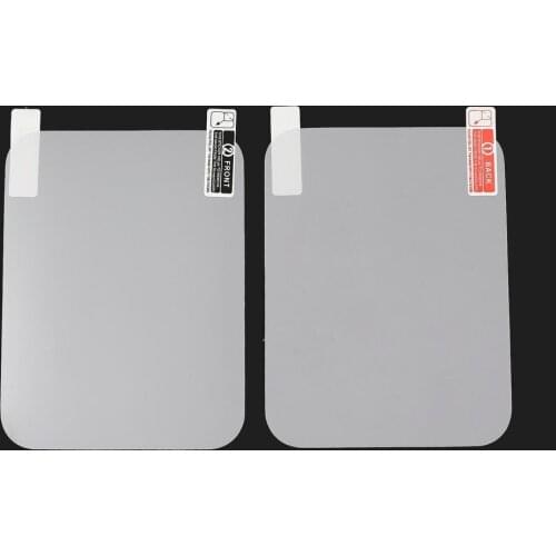 2PCS 12*9cm OBD HUD Film Universal Car Head-up Display Exclusive Transparent Film Reflective Windshield Film GPS Navigation Tool