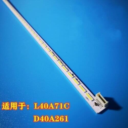 2Pieces/lot FOR TCL L40A71C LCD backlight strip t52m400354ae1et13s46-rev2.0 72LED 515mm