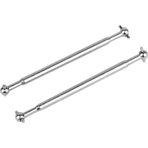 2Pcs Metal Rear Dog Bone Drive Shaft 25-WJ05 for Hosim XLH 9125 RC Car Spare Parts Upgrade Accessories